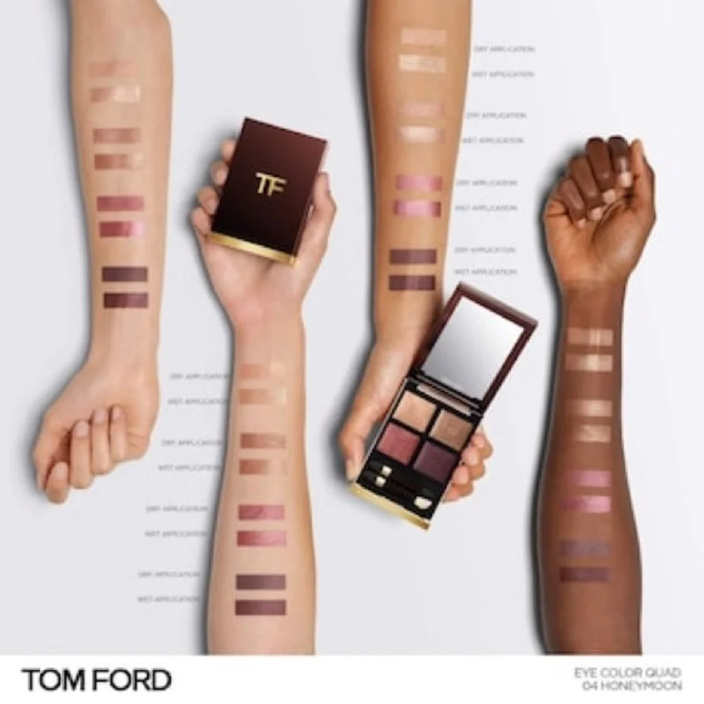 NEW TOM FORD Eye Color Quad Eyeshadow Palette for Long-Wearing & Buildable Color